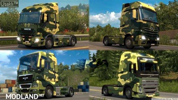 Camouflage Skin For All Trucks