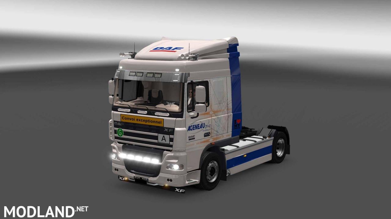 DAF XF 105 Agenau Group Skin