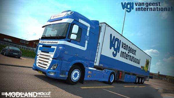 DAF XF Euro 6 Van Geest International Combo Pack