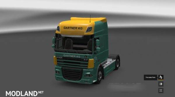 DAF XF Gartner KG Skin