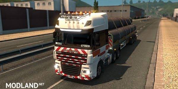 DAF XF Heavy Transports Paintjob