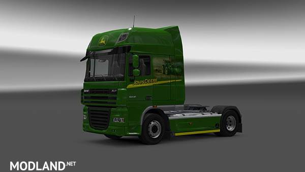 DAF XF John Deere Skin