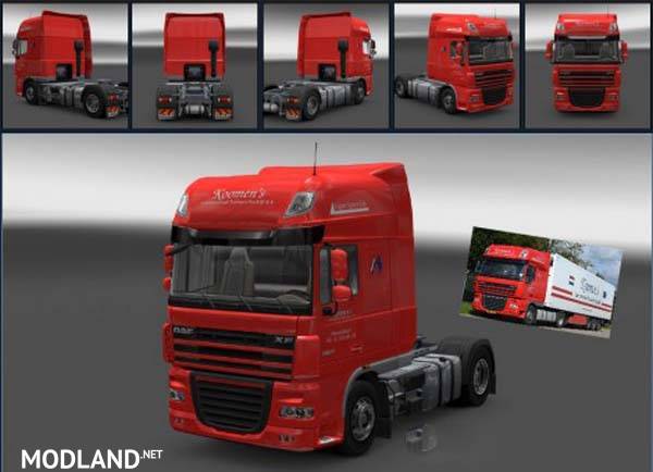 DAF XF Koomens Skin