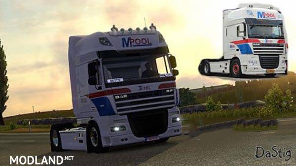 DAF XF M.Pool Schouwstra Transport Skin