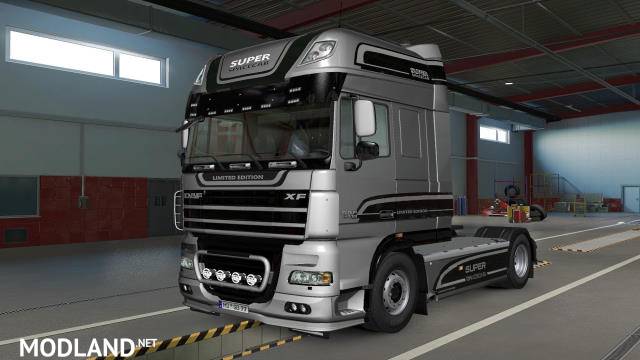 DAF XF105 LTD Edition Metallic skin