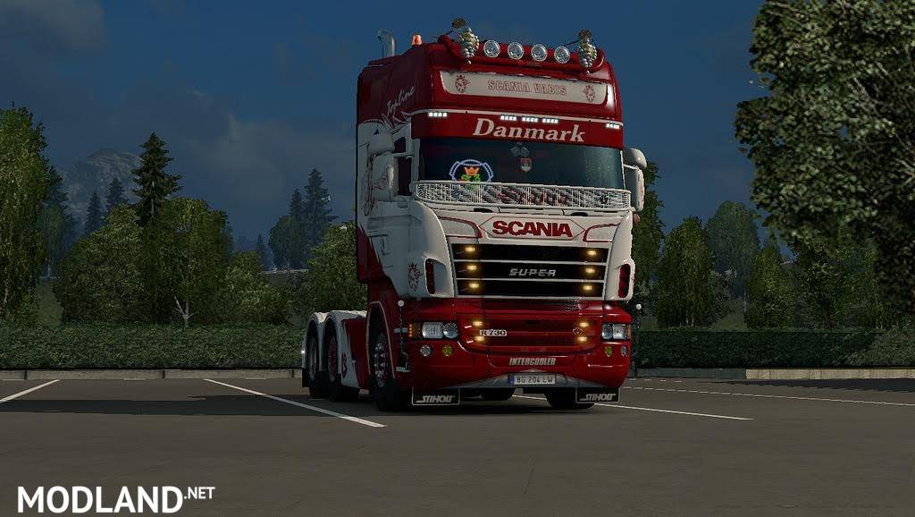 Danmark Scania Skin
