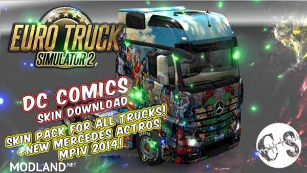 DC Comics Skin Pack for All Trucks
