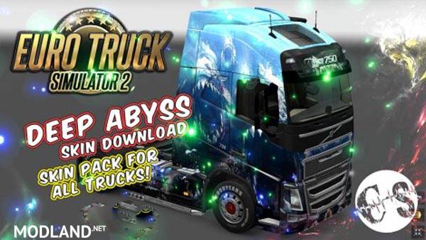 Deep Abyss Skin Pack for All Trucks + Volvo Ohaha