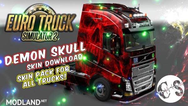 Demon Skull Skin Pack for All Trucks