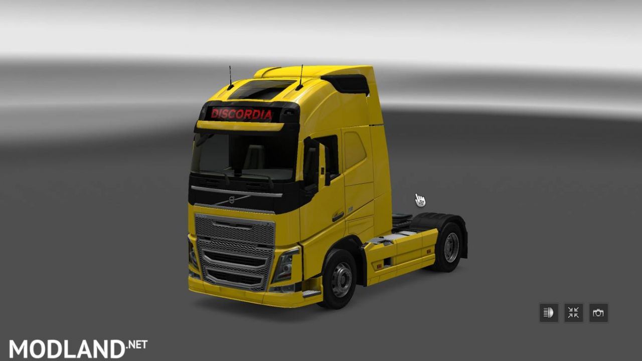 Discordia combo skin pack Volvo Euro 6 and trailer