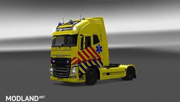 Dutch Ambulance skin for Volvo 2013 Ohaha