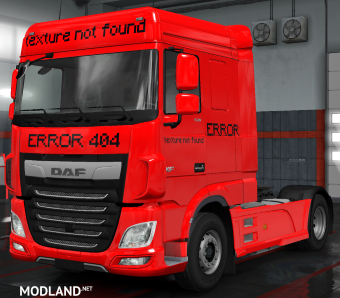 DAF XF error skin