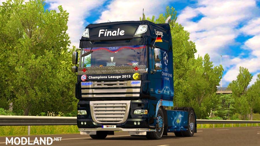 Skin Champions League 2013 finale for DAF XF 105