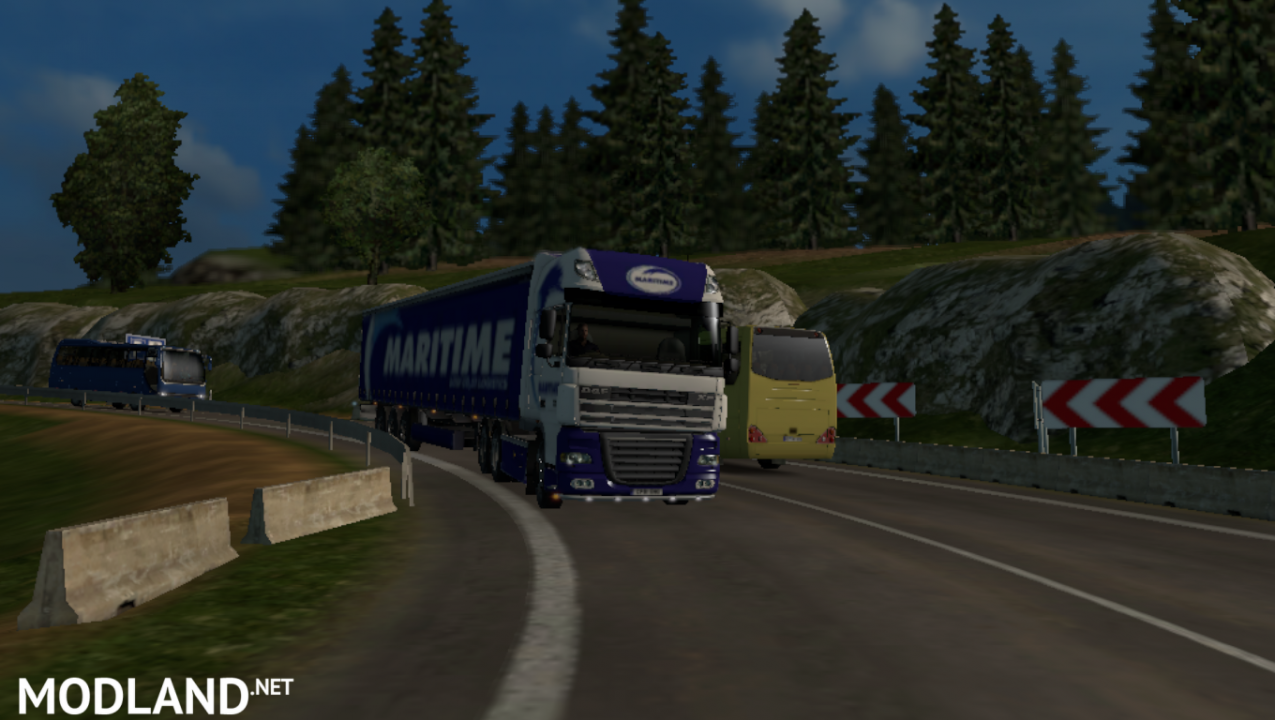 Maritime Logistics trailer & truck skin by cpartist265