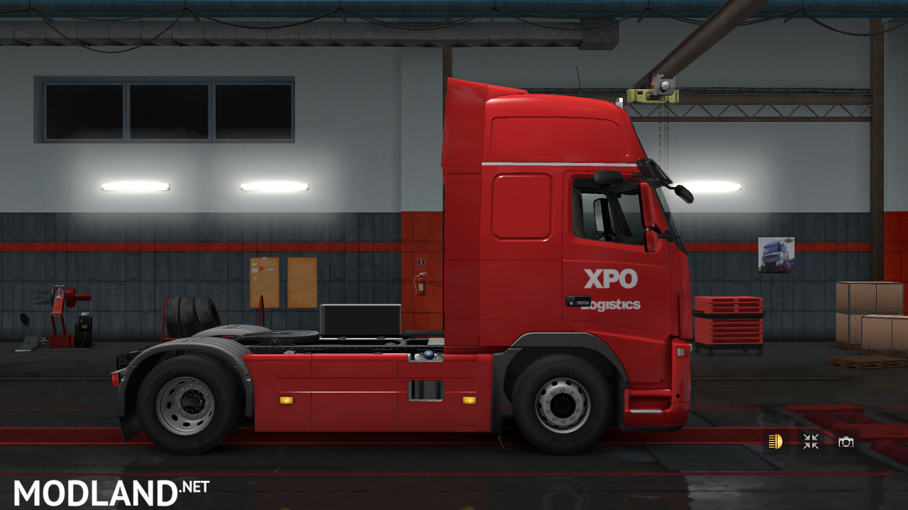 Skin XPO Logistics For ETS2 1.30