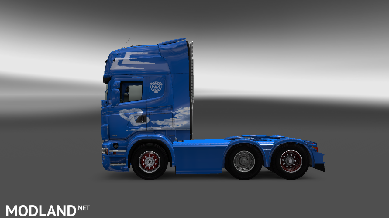 Love is in the air Scania RJL skin