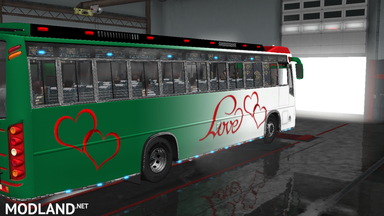 LOVE SKINS FOR MARUTI BUS IN ETS2