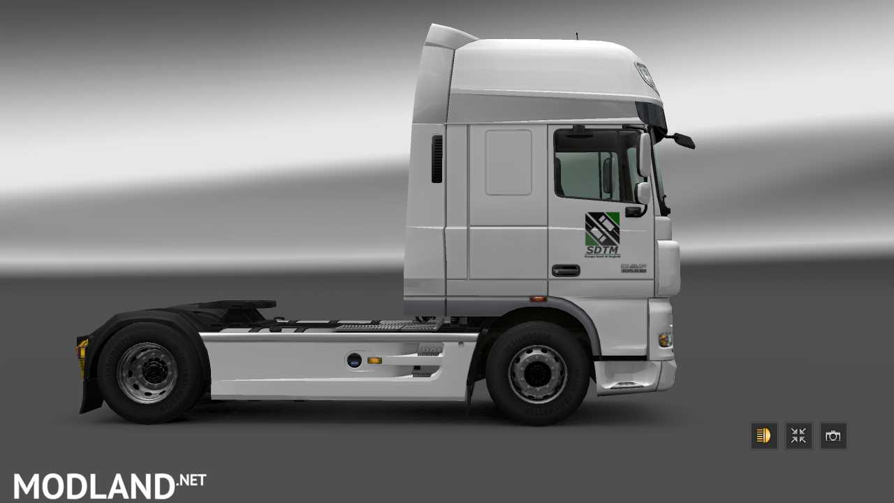 Skin SDTM White For ETS2 1.30.2.x