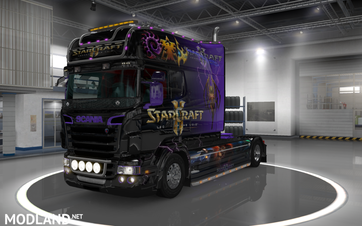 Starcraft II skin for Scania RJL 1.4