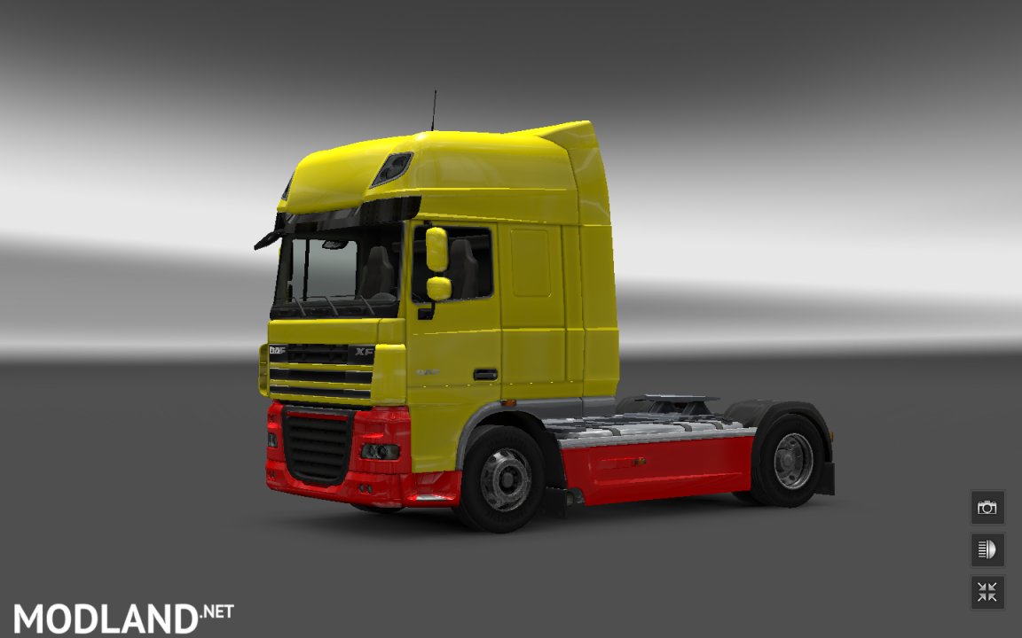 Two tone paint for SCS trucks