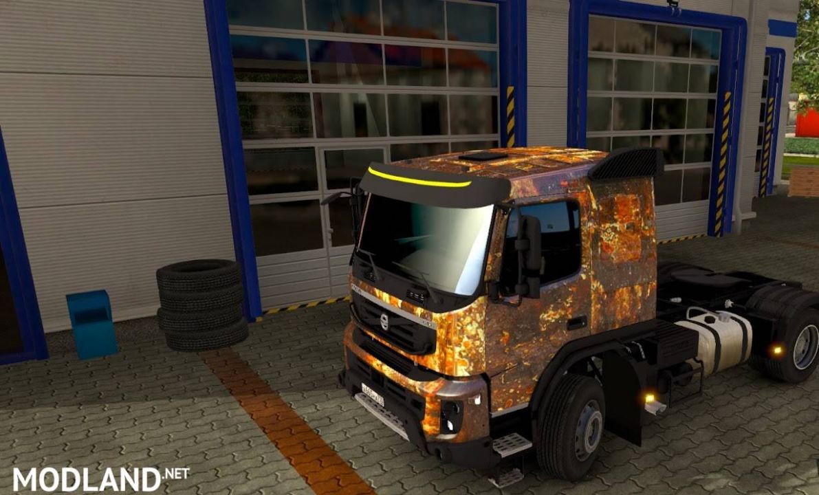 RUST SKIN FOR VOLVO FMX 540