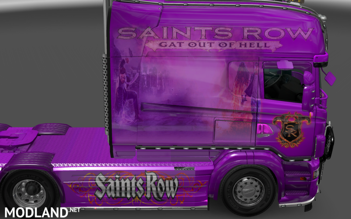 Saints Row skin for Scania RJL 1.4
