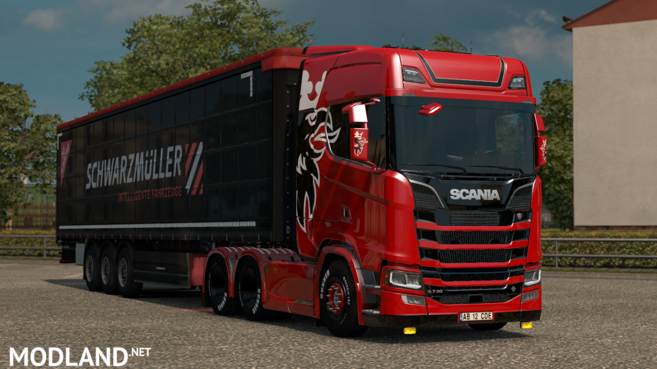 Glanbia Scania R skin (RJL)