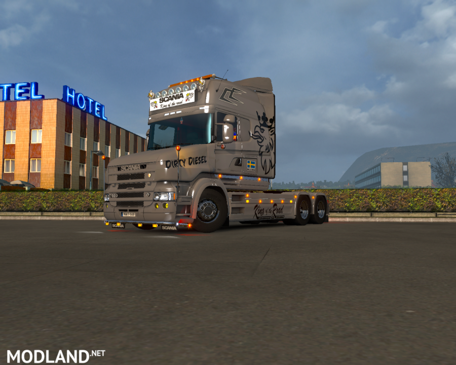 Dirty Diesel skin for Scania T by RJL