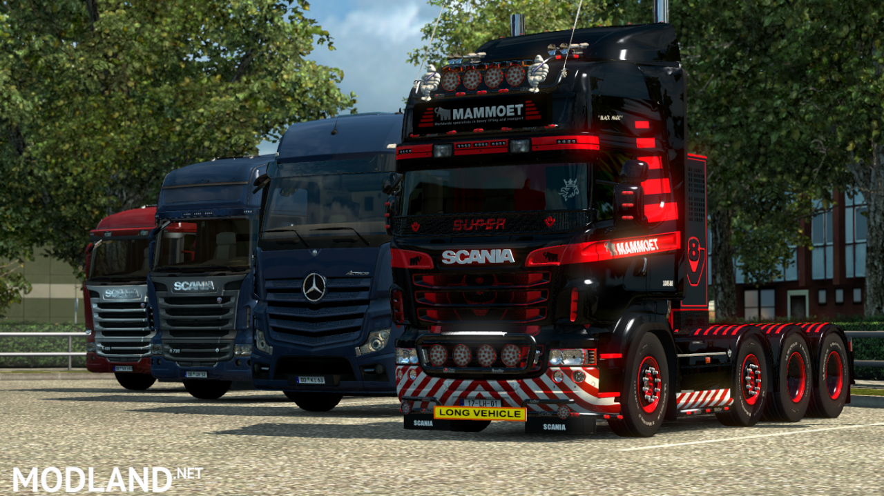 Mammoet RJL Scania R Skin