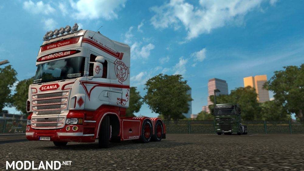 Scania RJL White Queen Skin