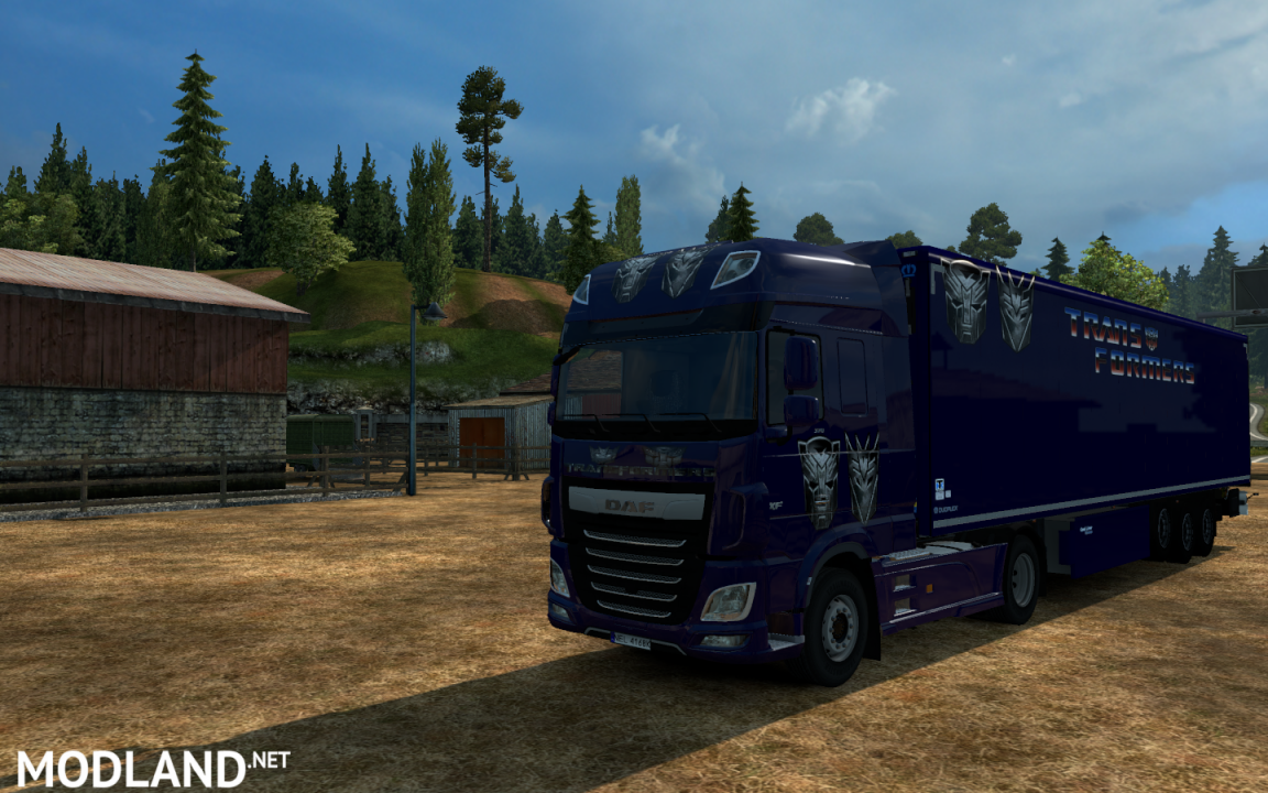 TRANSFORMERS SKIN DAF 106