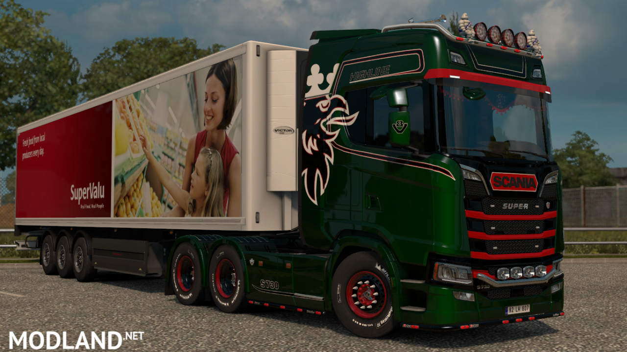 NexGen White Griffin Scania S Highline