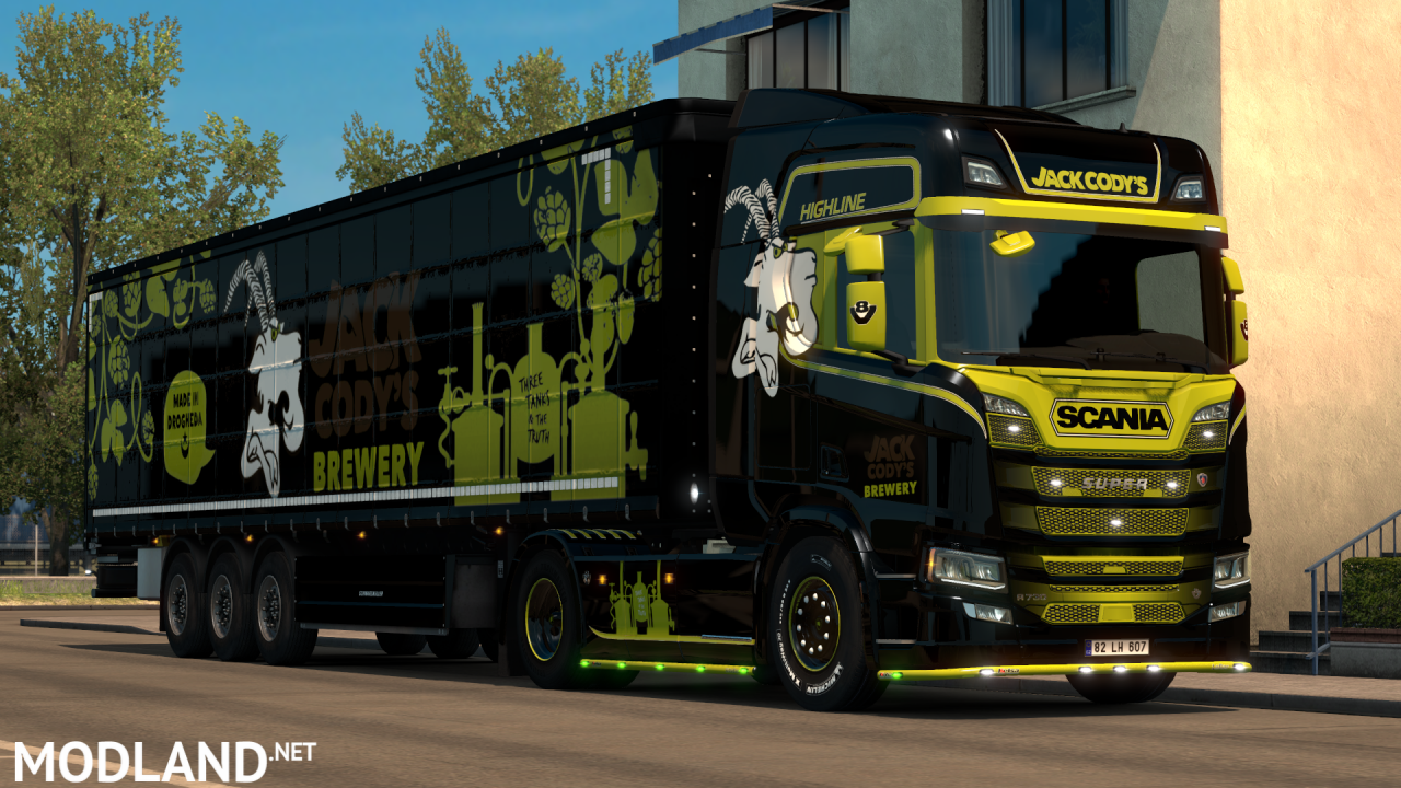 Jack Cody Brewery Next Gen Scania R & S