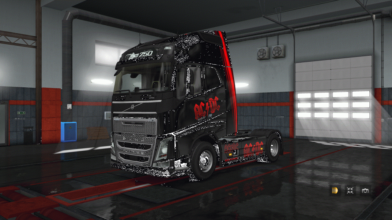 AC/DC skin for Volvo FH16
