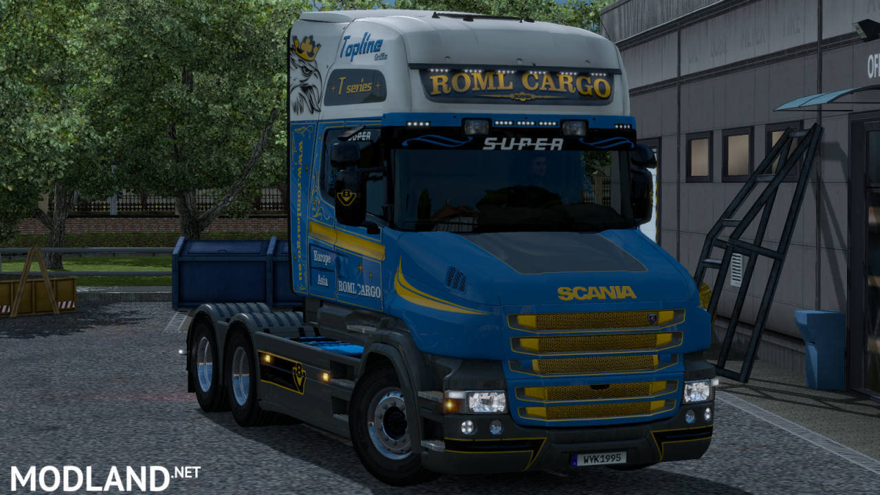 ROML Cargo RJL's Scania T Topline Skin