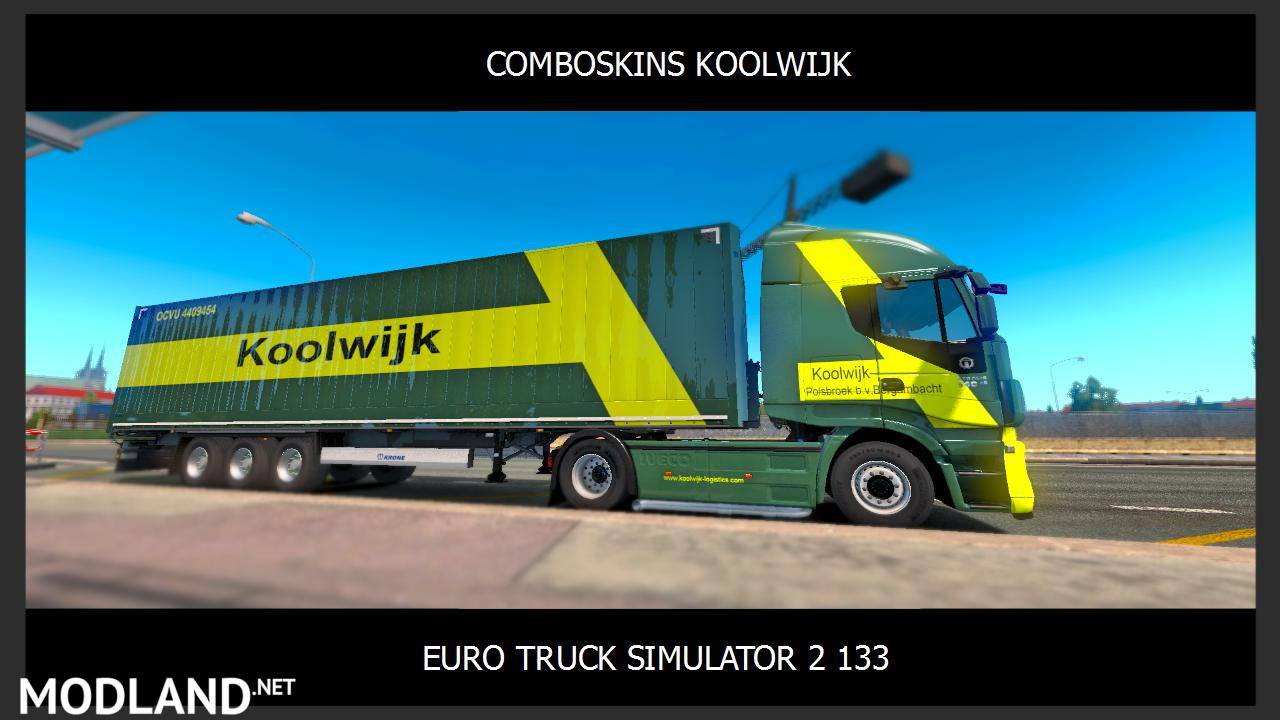 ComboSkins - Koolwijk Containers - For ETS2 1.33