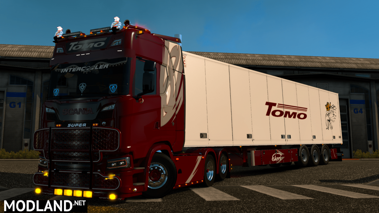 Scania S Tomo transport