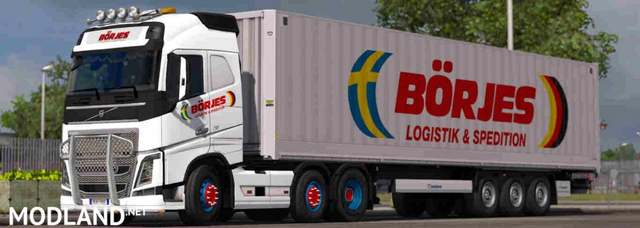 ComboSkins BÃ¶rjes Logistik & Spedition - ETS2 1.35