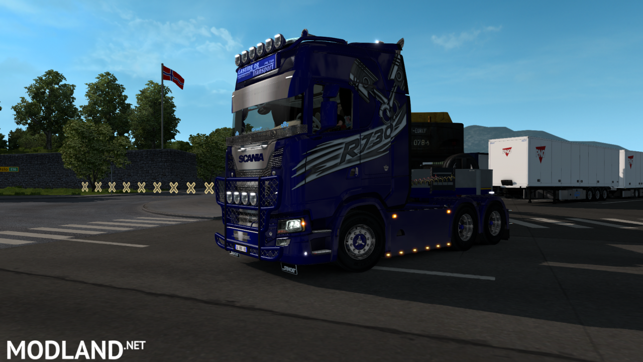 Lasting og Transport Scania R730 skin