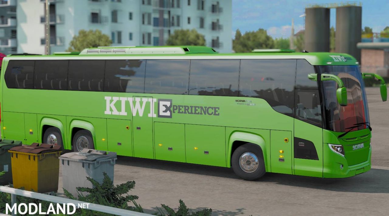Kiwi Experience For ETS2 1.35.x - Bus Scania Touring
