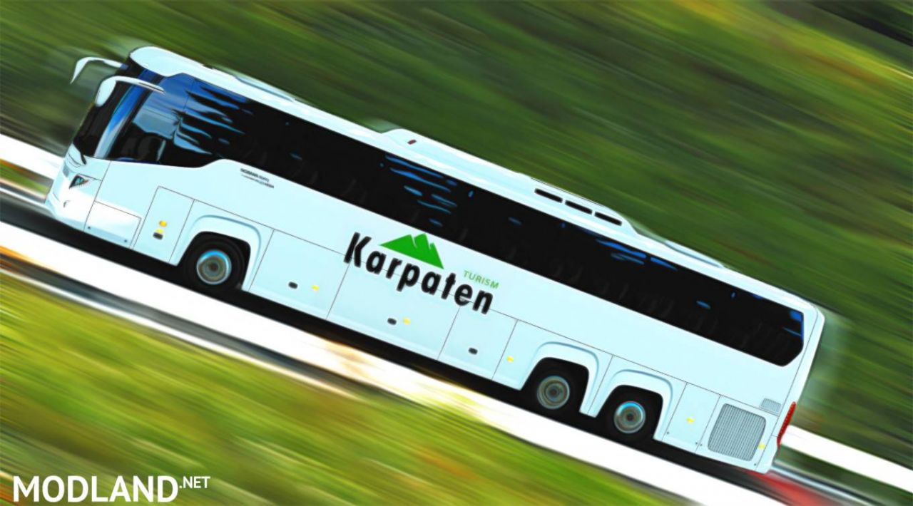 Karpaten For ETS2 1.35.x - Bus Scania Touring