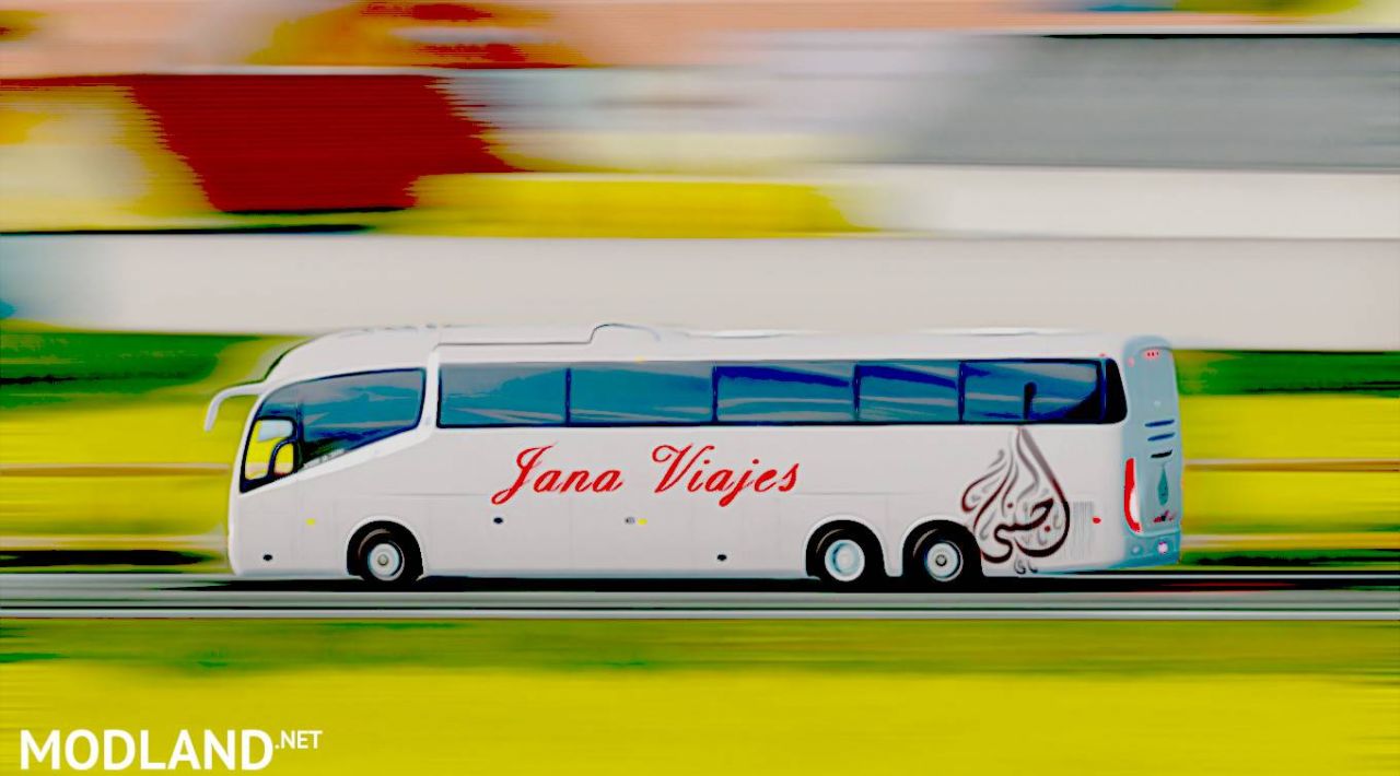 Skin Jana Viajes â€“ Irizar i6 Volvo â€“ ETS2 1.35.x
