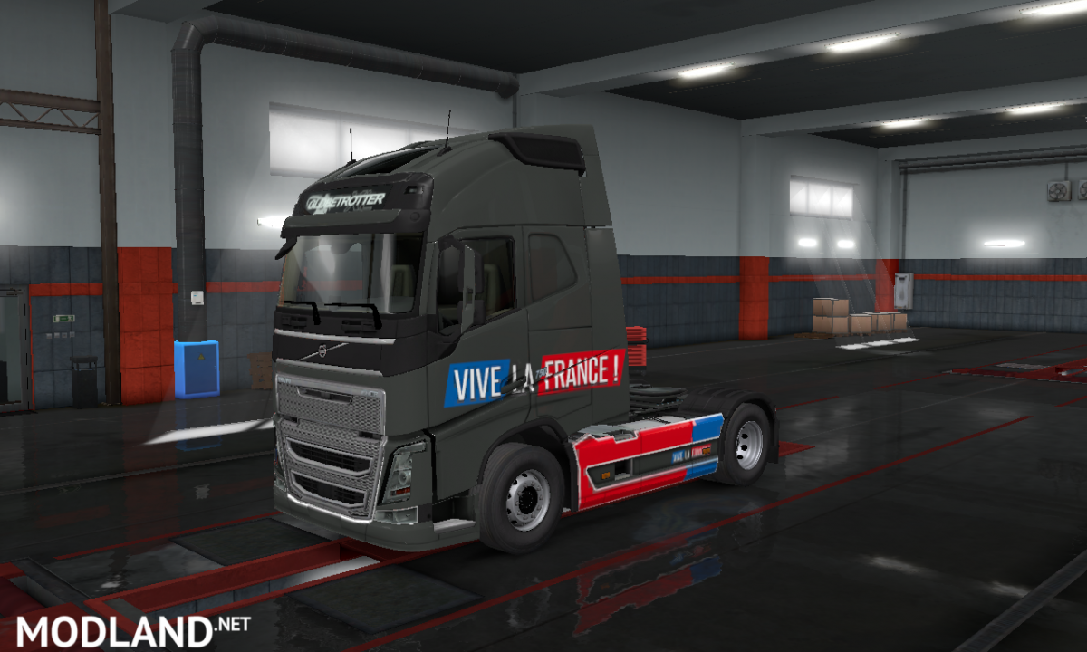 Volvo fh16 2012 Viva la France Skin