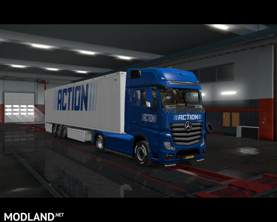 ACTION SKINS FOR MB ACTROS MP4