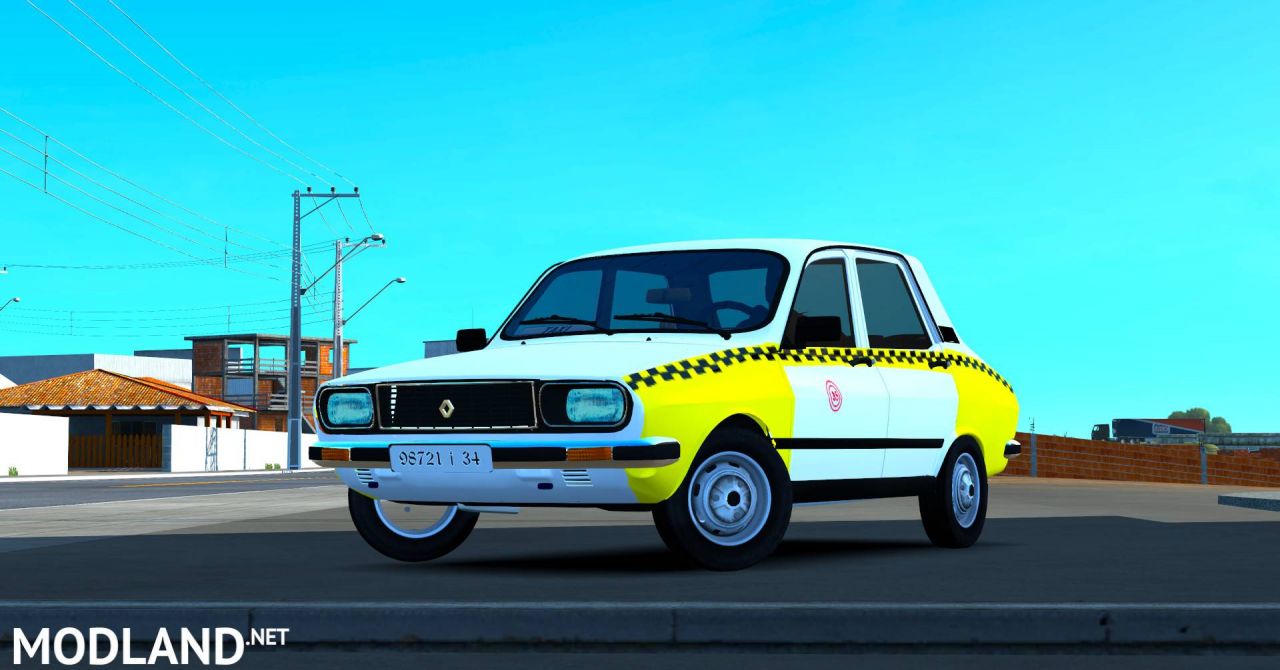 El Moh Gamer - [ETS2 1.37] - Skincar Agadir Taxi