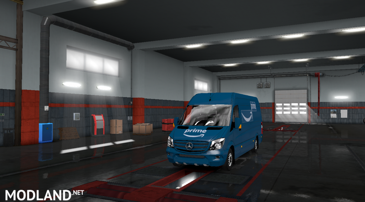 Mercedes sprinter 2015 AMAZON PRIME skin