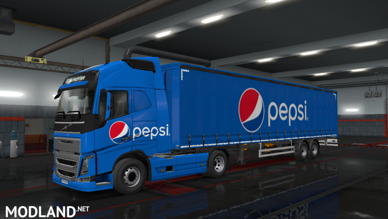 Pepsi Trailer Skin ETS 2 1.37