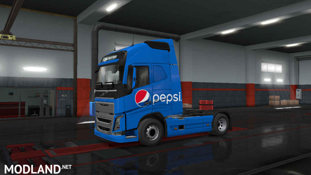 Pepsi Truck Skin Volvo FH16 2012