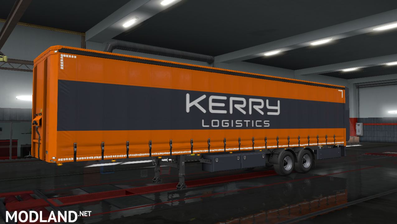 Kerry Logistics SCS BOX Trailer ETS 2 1.37