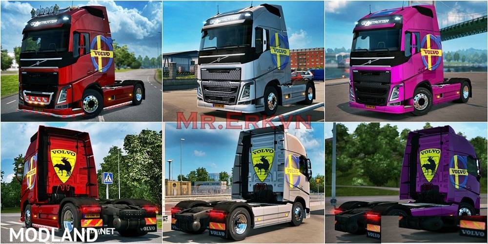 Volvo Fh Volvo Sweden Logo Skin